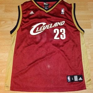 LeBron James Cleveland Cavaliers Adidas Youth L